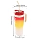 thumbnail image 4 of Termo Taza Taza de agua con gradiente de 1200ml, taza de agua de viaje a prueba de fugas, portátil para portavasos de coche Likrtyny Para estrenar, 4 of 6