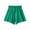 Army Green, variant on Girls Cotton Shorts, Elastic Waist Casual Summer Loose Fit Shorts with Pockets Pink Size 7-8
