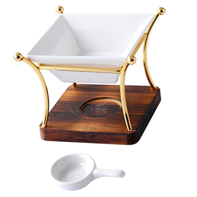 CRAFTHROU 1 Ensemble Brûleurs à la Cire pour Chauffe-Plat avec Style Moderne pour Usage Domestique