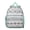 Greenish-blue-49, variant on Vintage Dog Illustration Student Backpack – Playful Puppy Paw Print with Bone and Tail Cartoon Design, Artistic Watercolor Style for School