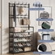 thumbnail image 5 of Perchero Rack Closet Ropero Zapatera Organizador Portátil Multifuncional de 5 Niveles con 8 Ganchos para Zapatos y Ropa, 5 of 6