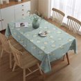 thumbnail image 2 of Pioneer Flower Floral Print Pattern Rectangle Tablecloth 60"x84", Waterproof Polyester Table Cloth, Wipeable Spillproof for Dining Camping Indoor Outdoor, 2 of 5