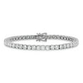thumbnail image 2 of Auriga Fine Jewelry 14K White Gold VS/SI GH, Lab Grown Diamond Tennis Bracelet 7inch for Women, 2 of 6