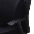 thumbnail image 2 of Juego de cojín de asiento con soporte lumbar de poliéster, cómodo cojín para silla para oficina y hogar, juego de franela, juego combinado de cojín negro y cojín de respaldo, 2 of 5