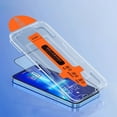 thumbnail image 2 of B Tempered Glass Screen Protector For Iphone 16 Plus Hd Clear Anti Fingerprint Explosion Proof Scratch Resistant Full Screen Coverage Easy Installation Kit With Tools Accessories, 2 of 9