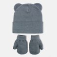 thumbnail image 5 of Leey-World Preemie Hats for Baby Girls Soft Newborn Beanies with Bear Ears Caps for Infant Girls Boys Cute Baby Nursery Hats, 5 of 8
