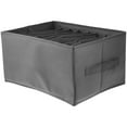 thumbnail image 3 of Raindrops Wardrobe Clothes Organizer Grey Rectangular 1Set 15X11X8In, 3 of 8