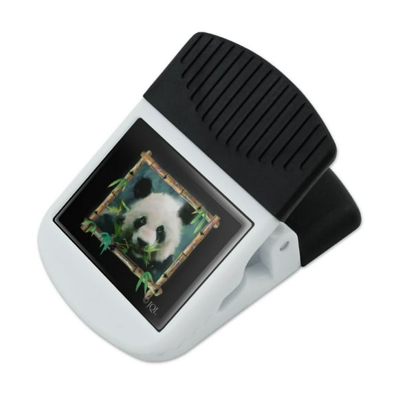 Panda Bear Bamboo Refrigerator Fridge Magnet Magnetic Hanging Hook Note Snack Clip
