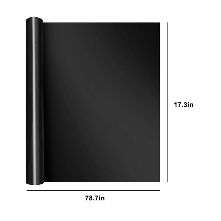100% Blackout Window Film, 2-Pack, 78.7 x 17.3 Inches photo 5