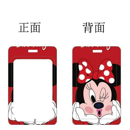 2022 Disney Mickey Mouse fille porte-carte dessin animé créatif carte d ...