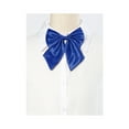 thumbnail image 5 of INSPIRE CHIC Women's Adjustable Solid Color Pre-tied Bowknot Uniform Bow Tie Royal Blue, 5 of 5