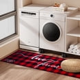 thumbnail image 6 of Kitchen Rugs Sets of 3 Non Slip Washable Buffalo Plaid Kitchen Mats Set for Christmas Valentine''s Day Home Floor Decorations Red and Black Plaid, 6 of 6