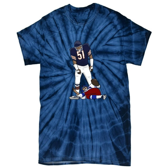 TIE-DYE Dick Butkus Bears Sack Shirt T-Shirt
