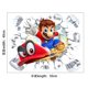 thumbnail image 3 of Pegatinas de pared de dibujos animados de Super Mario, pegatinas bonitas extraíbles de Mario, figuras de anime, juguete para dormitorio, sala de estar, jardín de infancia, regalo para niños, 3 of 5