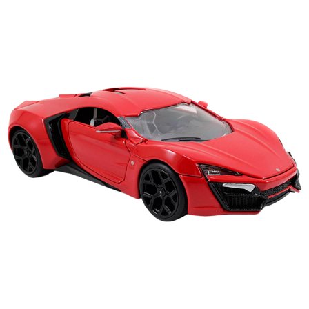 Fast & Furious 1:24 Lykan Hypersport Die-cast Car, Toys for Kids and Adults