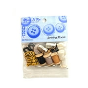 Dress It Up Buttons, Sewing Room, Craft & Sewing Fastener Buttons, Multi-Color, 12 Pcs.
