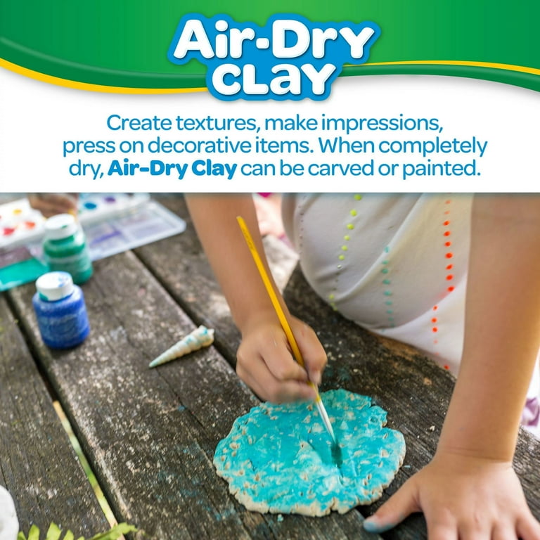 Crayola Air Dry White Clay, 2.5lb.