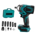 thumbnail image 3 of Llave de impacto inalámbrica, alto , multiusos, profesional, atornillador de impacto eléctrico de 1/2 pulgada para carpintería doméstica,, 3 of 9