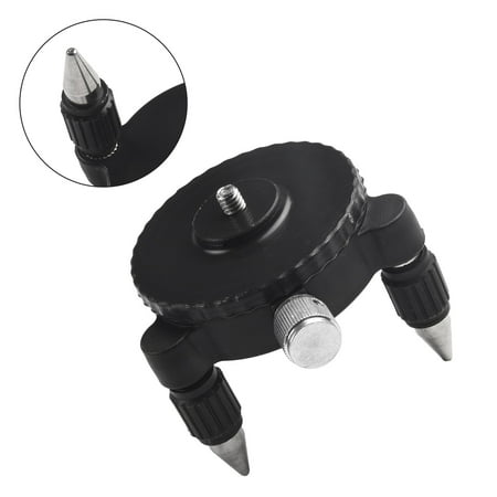Level Meter Adapter 360-Degree Rotation Base Tripod Bracket 1/4 Inch Interface