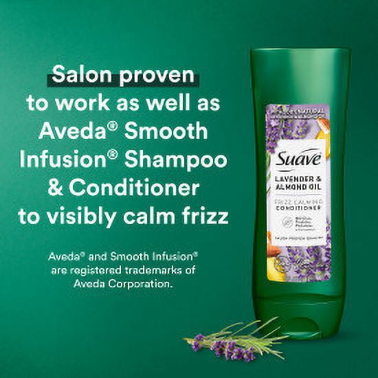 Suave Lavender and Almond Oil Frizz Calming Conditioner 15 fl oz
