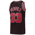 thumbnail image 3 of Men's Mitchell & Ness Scottie Pippen Black Chicago Bulls Hardwood Classics Swingman Jersey, 3 of 3