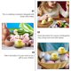 thumbnail image 4 of FELTECHELECTR 12 mini pollitos de Pascua para decoración del hogar, adorno de escritorio, juguete para niños (amarillo), 4 of 7