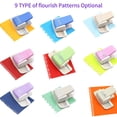 thumbnail image 2 of Edger Border Craft Punch  Flowers Puncher flourish Squares for Gift Tags DIY Projects Paper Crafts Card Making Scrapbooking, 2 of 7
