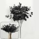 thumbnail image 3 of 20 cabezas artificiales de eucalipto negro decoración de boda de flores falsas Afortunado Sencillez, 3 of 5