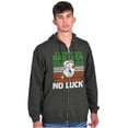 thumbnail image 5 of Popeye Funny Irish Bad Luck Joke Zip Up Hoodie Men's Women's Brisco Brands M, 5 of 6