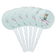 thumbnail image 1 of Beautiful Cuddly Cat Kitten in a Sweater Cupcake Picks Toppers Decoration Set of 6, 1 of 7