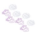 thumbnail image 1 of Clips De Camelia, Proceso De Galvanoplastia Clips De Papel Divertidos Mini Tamaño Para La Escuela ANGGREK Camellia Paperclips, 1 of 8