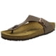 thumbnail image 1 of Sandalia Birkenstock Gizeh Mocha Birkibuc para mujer, talla 41, 1 of 8