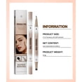 thumbnail image 4 of SZBAOAN 2-in-1 Dual Ended Microblading Pen & Freck le Stamp,15° Tip for Natural Lifelike Freck le Makeup,Long-Lasting Quick Dry Smudge-Proof Fake Freck Pen, 4 of 6