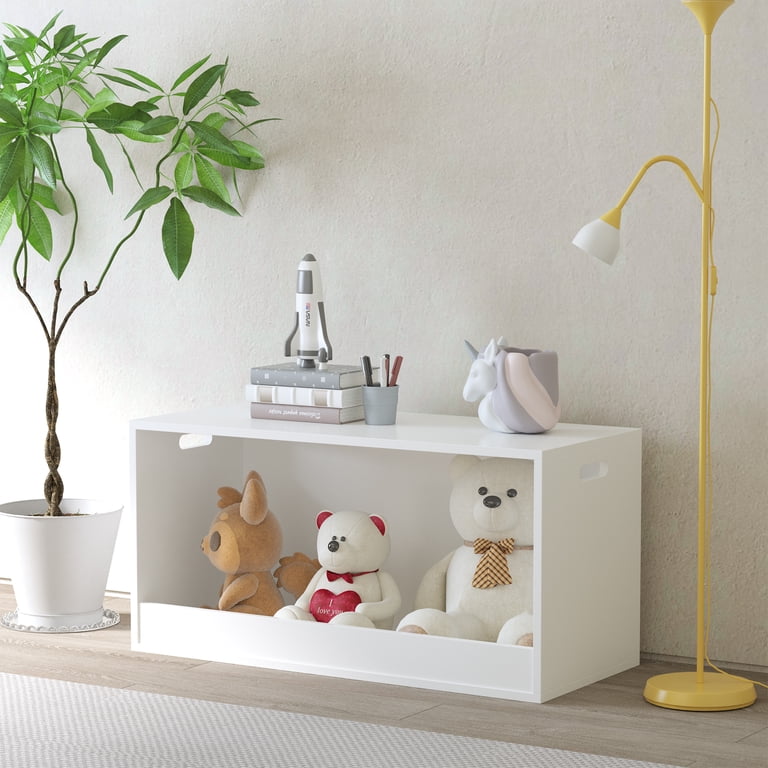 Yoneston Open Toy Storage Bin, Stackable Kids Toy Storage Cubby