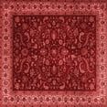 thumbnail image 1 of Ahgly Company Indoor Square Persian Red Traditional Area Rugs, 6' Square, 1 of 4