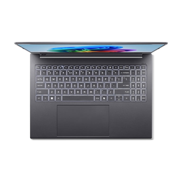 Acer Aspire 16 AI A16-11M - 180-degree hinge design - Snapdragon X