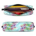 thumbnail image 2 of Honeii Dragonfly Floral Pattern Pencil Case, Pencil Pouch, Pencil Case Small, Pencil Pouch Aesthetic, PVC Pencil Pouch, Pencil Bag, Makeup Pouch, 2 of 7