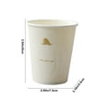 thumbnail image 3 of Apmemiss Halloween Decorations Outdoor Clearance Pumpkin Paper Saucer Paper Cup Halloween Disposable Hot Gold Tableware Clearance Items, 3 of 7