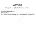 thumbnail image 2 of Transit Auto Front Rear Complete Suspension Shocks Strut and Coil Spring Mount Assemblies Kit for Car Hyundai Elantra Kia Forte - Left Right Side (Driver Passenger) K78M-100445, 2 of 2