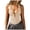 Beige, variant on Womens Sexy Deep V Neck Halter Tops for Women Ribbed Racerback Tank Slim Fit Trendy Y2k Summer Going Out Sleeveless Top (Wine, S)