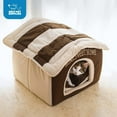 thumbnail image 5 of Best Pet Supplies Portable Indoor Pet House – Perfect for Cats & Small Dogs, Easy To Assemble – Cream, 5 of 7