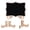 Black 2, variant on Jiibva Mini Blackboards 10pcs Best Chalkboard Sign with Stand rasable Chalk Boards Reserved Signs for Food, Weddings Parties