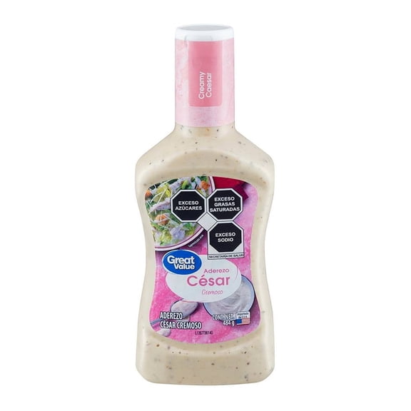 Aderezo y dip Great Value César cremoso 473 ml