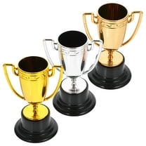 TOYMYTOY 3Pcs Christmas Game Trophy Trophy Decor Assorted Color Plastic