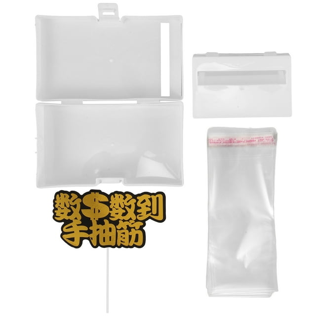 HEALEEP 1 Set Creative Design Money Pull Box For Diy Enthusiasts Birthday Money Box 9.9X8.8X6.8In