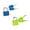 K 2Pcs, variant on 1 Pc Suitcase Locks with Copper Keys Mini Padlocks Multicolor Durable Locks Travel Luggage Locks Solid Keyed Padlock Small Locks for Suitcase, Backpack, Gym, 0.91"x1.18", Blue