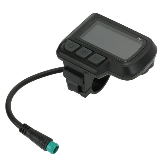 Écran EN06 pour Vélo Électrique, Enregistre la Consommation d'Énergie, Écran LCD Étanche pour Trottinette