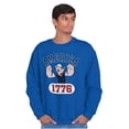 thumbnail image 5 of Popeye The Sailor Man America 1776 Sweatshirt for Men or Women Brisco Brands X, 5 of 6