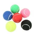 thumbnail image 4 of Juego de pelotas de tenis pelota de entrenamiento de tenis de goma suave al tacto paquete de 6 para clubes escolares ANGGREK Otros, 4 of 8