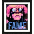 thumbnail image 2 of Stephen Chambers 15x17 Black Ornate Wood Framed With Double Matting Wall Art Titled - Fame, 2 of 6